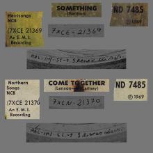 NO 1969 10 00 - SOMETHING ⁄ COME TOGETHER - ND 7485 -1 - LABEL 7 - R 5785 - CILLA BLACK - CONVERSATIONS - pic 1