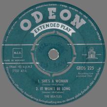 NORWAY EP 1964 11 00 - I FEEL FINE - GEOS 225 - LABEL GREEN ARCHED ODEON - pic 5