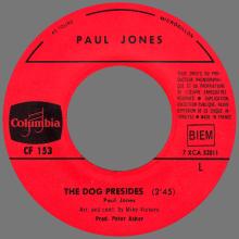 PAUL JONES - AND THE SUN WILL SHINE ⁄ THE DOG PRESIDES - FRANCE - L CF 153 - 1968 03 08 - pic 5