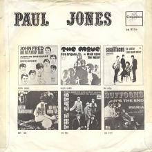 PAUL JONES - AND THE SUN WILL SHINE ⁄ THE DOG PRESIDES - HOLLAND - DB 8379 - 1968 03 08 - pic 2
