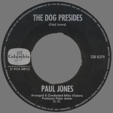 PAUL JONES - AND THE SUN WILL SHINE ⁄ THE DOG PRESIDES - HOLLAND - DB 8379 - 1968 03 08 - pic 5