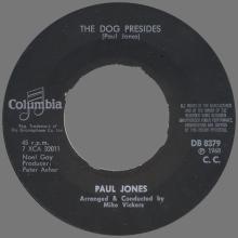 PAUL JONES - AND THE SUN WILL SHINE ⁄ THE DOG PRESIDES - SWEDEN - DB 8379 - 1968 03 08 - pic 5