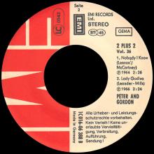 PETER AND GORDON - WOMAN ⁄ A WORLD WITHOUT LOVE ⁄ NOBODY I KNOW - 1C 016-06 388 - GERMANY - EP - pic 5