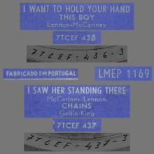 PORTUGAL 002 A - 1964 01 00 - LMEP 1169 - I WANT TO HOLD YOUR HAND - SLEEVE 1 - pic 4