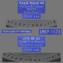 PORTUGAL 003 A -1964 03 00 -  LMEP 1173 - PLEASE PLEASE ME - pic 1
