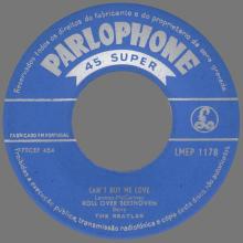 PORTUGAL 004 B - 1964 06 00 - LMEP 1178 - CAN'T BUY ME LOVE - PINK SLEEVE - pic 1