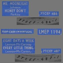 PORTUGAL 010 -1965 04 00 - LMEP 1194 - Mr. MOONLIGHT - pic 1