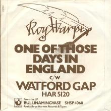 ROY HARPER - ONE OF THOSE DAYS IN ENGLAND - UK - HAR 5120 - pic 2
