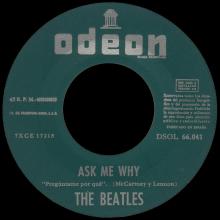SPAIN 1963 04 30 - PLEASE PLEASE ME ⁄ ASK ME WHY - SLEEVE 05 LABEL B - DSOL 66.041 - pic 5