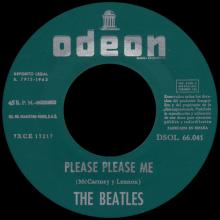 SPAIN 1963 04 30 - PLEASE PLEASE ME ⁄ ASK ME WHY - SLEEVE 07 LABEL B - DSOL 66.041 - pic 3