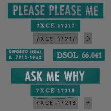SPAIN 1963 04 30 - PLEASE PLEASE ME ⁄ ASK ME WHY - SLEEVE 07 LABEL B - DSOL 66.041 - pic 4