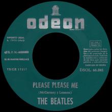SPAIN 1963 04 30 - PLEASE PLEASE ME ⁄ ASK ME WHY - SLEEVE 08 LABEL B - DSOL 66.041 - pic 3