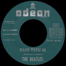 SPAIN 1963 04 30 - PLEASE PLEASE ME ⁄ ASK ME WHY - SLEEVE 11 LABEL B - DSOL 66.041 - pic 1