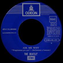 SPAIN 1963 04 30 - PLEASE PLEASE ME ⁄ ASK ME WHY - SLEEVE 14 LABEL G 2 - 1 J 006-04.451 M - pic 5