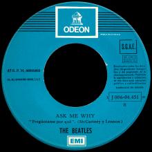 SPAIN 1963 04 30 - PLEASE PLEASE ME ⁄ ASK ME WHY - SLEEVE 14 LABEL I B - 1 J 006-04.451 M - pic 5