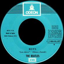 SPAIN 1964 06 01 - TWIST AND SHOUT ⁄ BOYS - SLEEVE 1 LABEL G 2  - 1 J 006-04.687 - pic 4