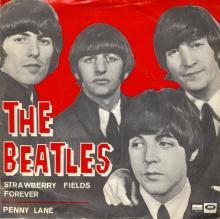 SPAIN 1967 03 06 - DSOL 66.077 - STRAWBERRY FIELDS FOREVER ⁄ PENNY LANE - SLEEVE 1 LABEL 1 - pic 1