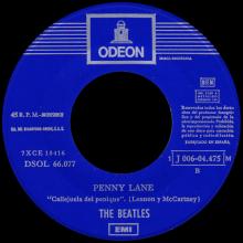 SPAIN 1967 03 06 - DSOL 66.077 - STRAWBERRY FIELDS FOREVER ⁄ PENNY LANE - SLEEVE 2 LABEL 2 - pic 5