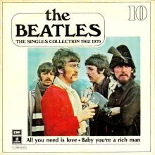 SPAIN 1967 08 08 - DSOL 66.080 - ALL YOU NEED IS LOVE ⁄ BABY YOU'RE A RICH MAN - SLEEVE 9 LABEL 2 - 1976 05 01 - 1 J 006-04.476 - pic 1