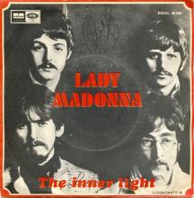 SPAIN 1968 05 15 - DSOL 66.086 - LADY MADONNA ⁄ THE INNER LIGHT - SLEEVE 3 LABEL 4  - pic 1