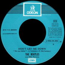 SPAIN 1969 03 27 - GET BACK ⁄ DON'T LET ME DOWN - SLEEVE 4 LABEL 3 - 1 J 006-04.084 M  - pic 5