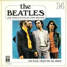 SPAIN 1969 03 27 - GET BACK ⁄ DON'T LET ME DOWN - SLEEVE 9 LABEL 2 - 1 J 006-04.084 M - pic 1
