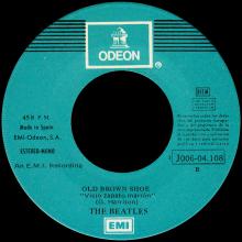 SPAIN 1969 07 15 - THE BALLAD OF JOHN AND YOKO ⁄ OLD BROWN SHOE - SLEEVE 9 LABEL 2 - 1 J 006-04.108 - pic 4