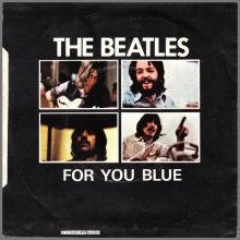 SPAIN 1970 08 25 - 1J 006-04.514 M - THE LONG AND WINDING ROAD ⁄ FOR YOU BLUE - SLEEVE 1 LABEL 2 - pic 1