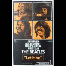 SPAIN 1970 LET IT BE - BEATLES MOVIEPOSTER FILMPOSTER - pic 1