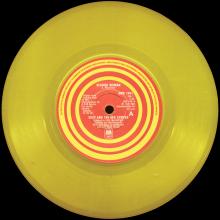 SUZY AND THE RED STRIPES - 1979 08 10 - SEASIDE WOMAN ⁄ B-SIDE TO SEASIDE - A&M - AMS 7461 - UK - TRANSPARENT YELLOW  VINYL - pic 1