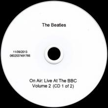 2013 09 11 - THE BEATLES - ON AIR LIVE AT THE BBC - ABBEY ROAD STUDIOS - UNIVERSAL - 2X CDR - PROMO - pic 5