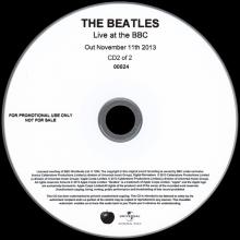 UK - 2013 11 11 - THE BEATLES LIVE AT THE BBC - APPLE AND UNIVERSAL - PROMO - 2X CDR - pic 6