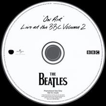 UK - 2013 11 11 - THE BEATLES - ON AIR - LIVE AT THE BBC VOLUME 2 - BBCV2 - promo CD - pic 1