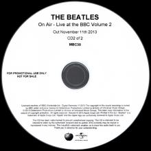 2013 11 11 - THE BEATLES - ON AIR - LIVE AT THE BBC VOLUME 2 - APPLE UNIVERSAL - PROMO - 2X CDR - pic 8