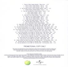 UK - 2013 12 17 - THE BEATLES - BOOTLEG RECORDINGS 1963 - ( iTUNES EXCLUSIVE ) APPLE UNIVERSAL - PROMO - 2X CDR - pic 3