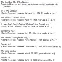 2014 01 20 THE BEATLES U.S. ALBUMS - 50 YEARS OF GLOBE BEATLEMANIA - Press info - UK - pic 5