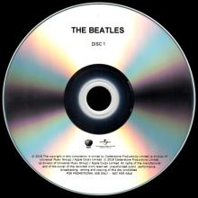 UK - 2018 11 09 - THE BEATLES - DISC 1 - PROMO CDR 17 TRACKS - pic 1