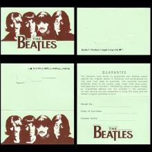 THE BEATLES TIMEPIECES 1993 - WBTL01 - A - 05 - THE BEATLES ENGLAND - pic 6