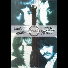 THE BEATLES TIMEPIECES 1993 - WBTL01 - B - 00 - PROMOTIONAL ITEMS FOR THE WATCHES - pic 1