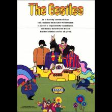 THE BEATLES TIMEPIECES 1997 - FOSSIL LIMITED EDITION - LI 1674 - 0825 ⁄ 3000  - pic 13
