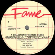THE BEATLES DISCOGRAPHY UK 1966 12 10 A COLLECTION OF BEATLES OLDIES - FAME - FA 4130811 - 1983 10 24 - pic 3