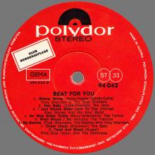 THE BEATLES DISCOGRAPHY AUSTRIA 1966 01 00 BEAT FOR YOU - B - CLUUB-SONDERAUFLAGE - 94 042 - pic 4