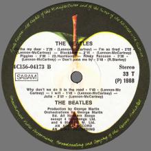 THE BEATLES DISCOGRAPHY BELGIUM 1968 11 22 - 1976 - THE BEATLES (WHITE ALBUM) - A - B - 4C 156-04173 ⁄ 4C 156-04174 - pic 12