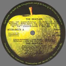 THE BEATLES DISCOGRAPHY BELGIUM 1968 11 22 - 1976 - THE BEATLES (WHITE ALBUM) - A - B - 4C 156-04173 ⁄ 4C 156-04174 - pic 13