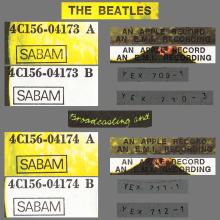 THE BEATLES DISCOGRAPHY BELGIUM 1968 11 22 - 1976 - THE BEATLES (WHITE ALBUM) - A - B - 4C 156-04173 ⁄ 4C 156-04174 - pic 10