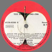 THE BEATLES DISCOGRAPHY BELGIUM 1976 00 00 The Beatles ⁄ 1962-1966 - B - APPLE -  4C 156-05307 ⁄ 05308 - pic 8
