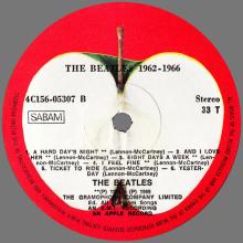 THE BEATLES DISCOGRAPHY BELGIUM 1976 00 00 The Beatles ⁄ 1962-1966 - B - APPLE -  4C 156-05307 ⁄ 05308 - pic 7