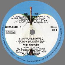 THE BEATLES DISCOGRAPHY BELGIUM 1976 00 00 The Beatles ⁄ 1967-1970 - B - APPLE -  4C 156-05309 ⁄ 05310 - pic 8