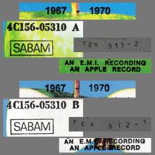 THE BEATLES DISCOGRAPHY BELGIUM 1976 00 00 The Beatles ⁄ 1967-1970 - B - APPLE -  4C 156-05309 ⁄ 05310 - pic 4
