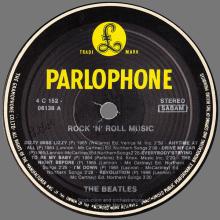 THE BEATLES DISCOGRAPHY BELGIUM 1976 06 10 - THE BEATLES ROCK N ROLL MUSIC - 4C 152-06137 ⁄ 4C 152-06138 - pic 8